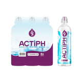 ACTIPH alkaline ionised water 6 x 600ml - British product