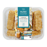 M&S vegan breaded fish fingers frozen 300g, imported from the UK
