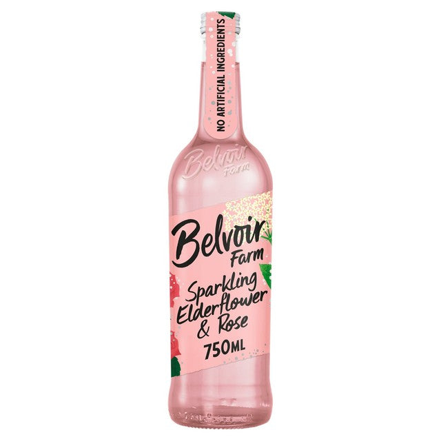 Belvoir Elderflower & Rose Pressé 750ml - British product