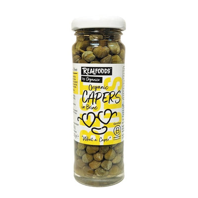 Realfoods Organic Capers in Brine