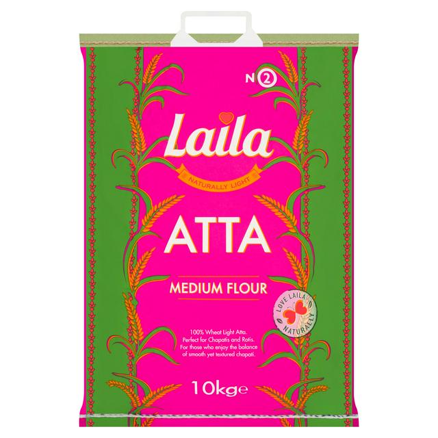 Medium Atta Flour 10kg for Chapatis and Rotis