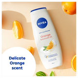 Nivea orange and avocado oil shower cream 500ml, imported from the UK