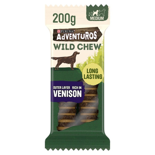 Adventuros Venison Medium Dog Treats 200g - British product