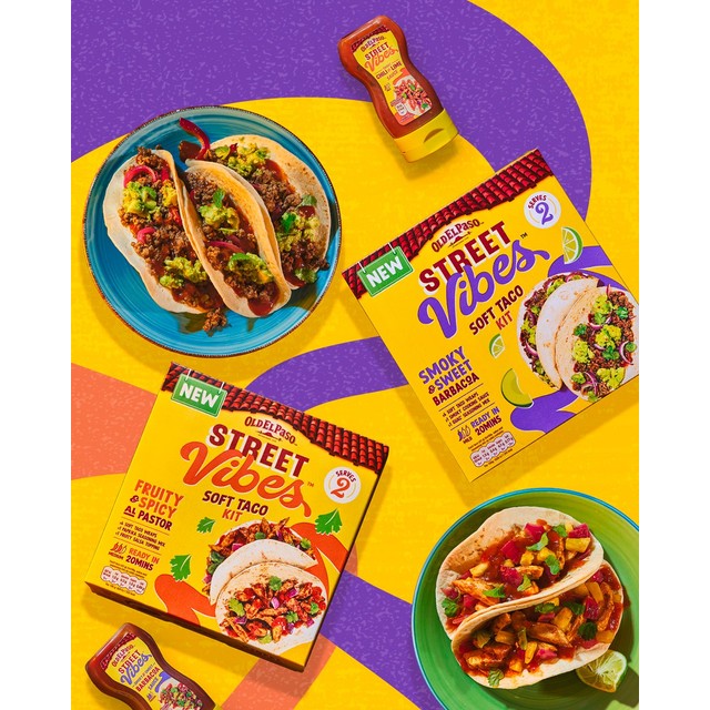 Old El Paso Barbacoa Sauce Squeeze 263g, imported from the UK