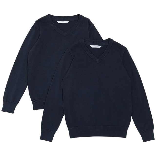 M&S cotton jumper Blackberry 13-14 Y, imported from the UK