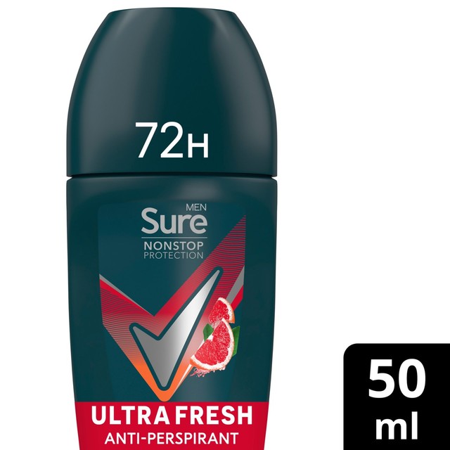 Sure Deodorant Roll On Ultra Fresh 50ml (British brand)