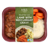 M&S lamb meal with redcurrant gravy mash 380g, imported from the UK