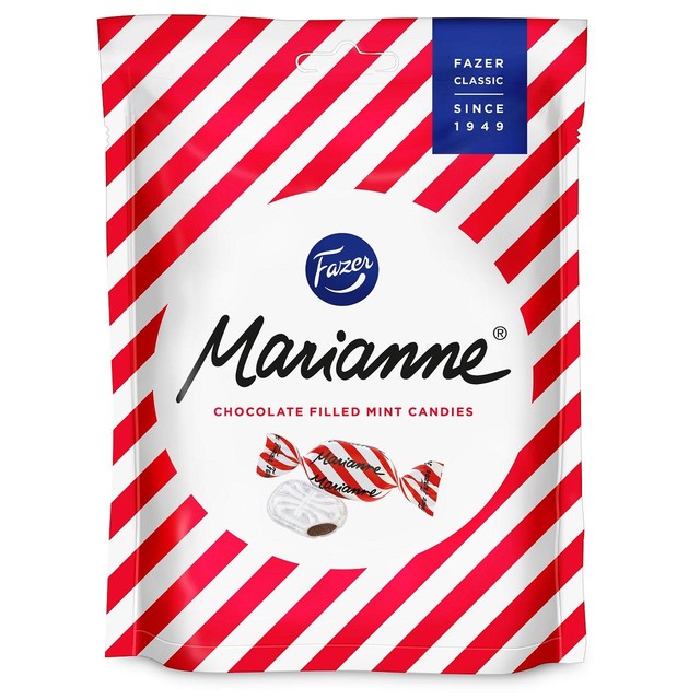 Fazer Marianne chocolate filled mint candies 120g - British product