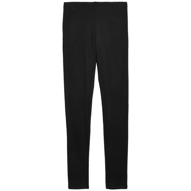 M&S Women's Heatgen Plus Thermal Brushed Leggings Size 12 Black, imported from the UK