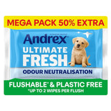 Andrex Ultimate Fresh flushable hygiene wipes 56 sheets - British product