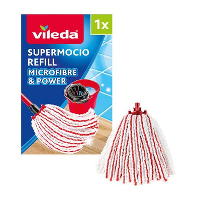 Vileda SuperMocio Mikrofaser- & Power-Wischbezug XL