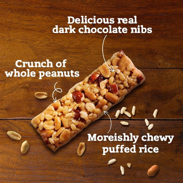 Nature Valley Protein Salted Caramel Nut Cereal Bars 4 x 40g, imported from the UK