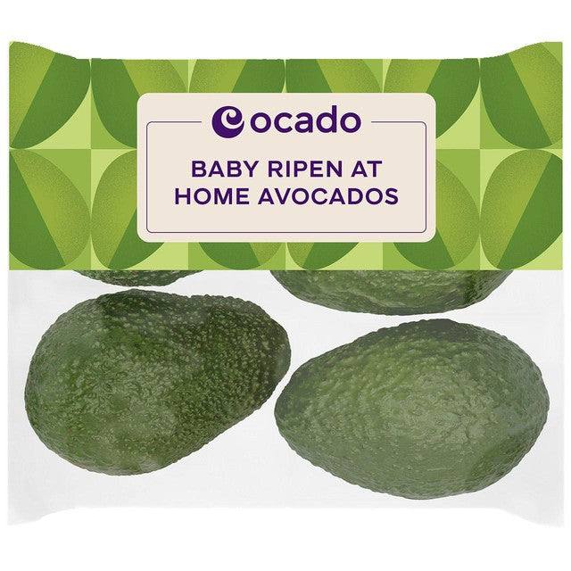 Ocado Baby Hass Avocados ripening at home, imported from the UK