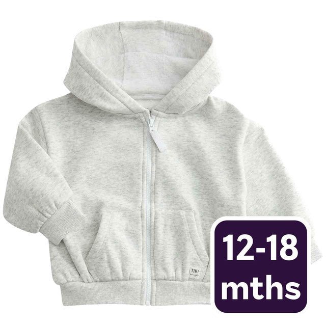 M&S hoodie Grey Marl 12-18 Months, imported from the UK