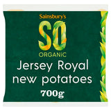 Sainsburys SO Organic Jersey Royal New Potatoes 700g