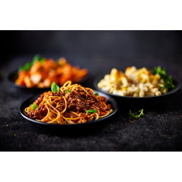 M&S spaghetti bolognese ready meal serves 1 400g, imported from the UK