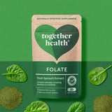 Together Health folate natural folic acid 400 mcg supplement 30 capsules (British brand)