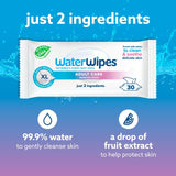 WaterWipes Adult Care Sensitive Wipes 30 pack (British brand)