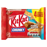 Kit Kat Chunky Peanut Butter chocolate bar 4 x 34g, UK version