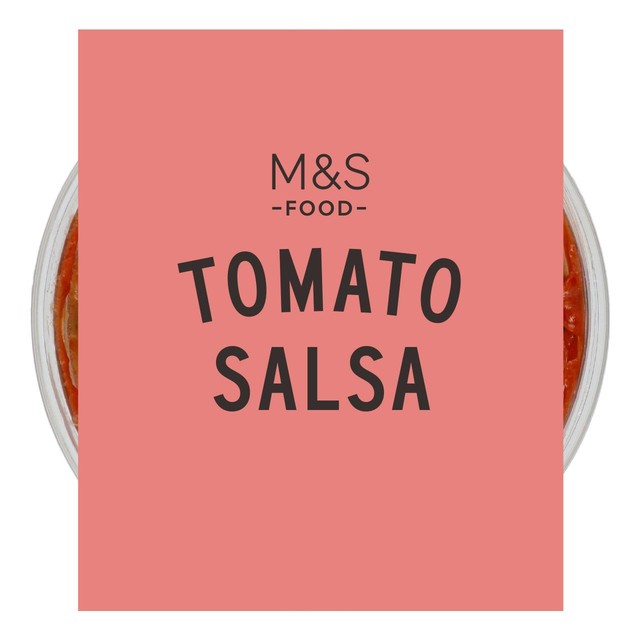 M&S Tomato Salsa With Onions And Coriander 200g, imported from the UK
