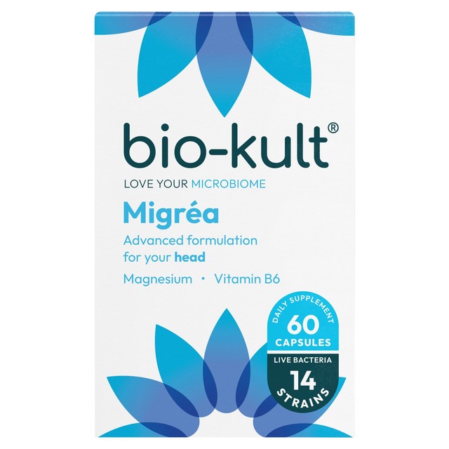 Bio-Kult Probiotics Migrea gut supplement 60 capsules - British product