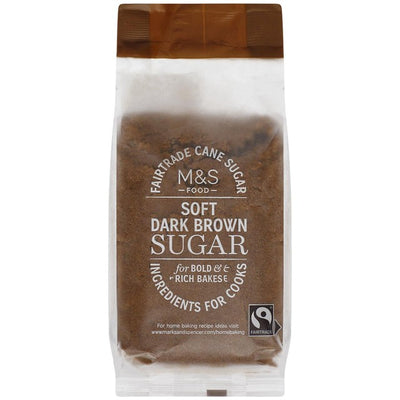 M&S Fairtrade Dark Brown Soft Sugar Baking Sugar 500g