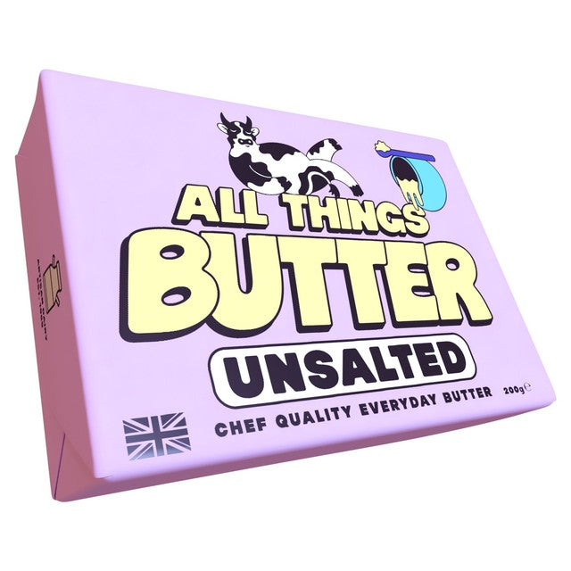 All Things Butter Unsalted Butter 200g - British product