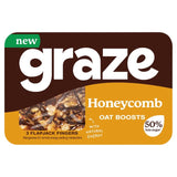 Graze Honeycomb Oat Boosts Flapjack snack bar 46g, UK version