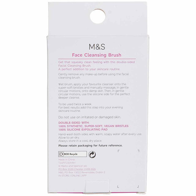M&S Bloom Accessories Squeaky Clean Facial Cleansing Brush