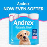 Andrex Complete Clean Toilet Roll 12 packs - British product