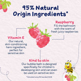 Childs Farm raspberry bubble bath 250ml - British product