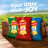 Walkers Worcester sauce flavour crisps 6x25g (British brand)