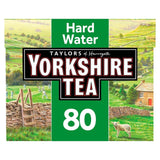 Yorkshire Tea hard water black tea bags 80 count (British brand)