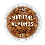 M&S natural almonds 150g, imported from the UK