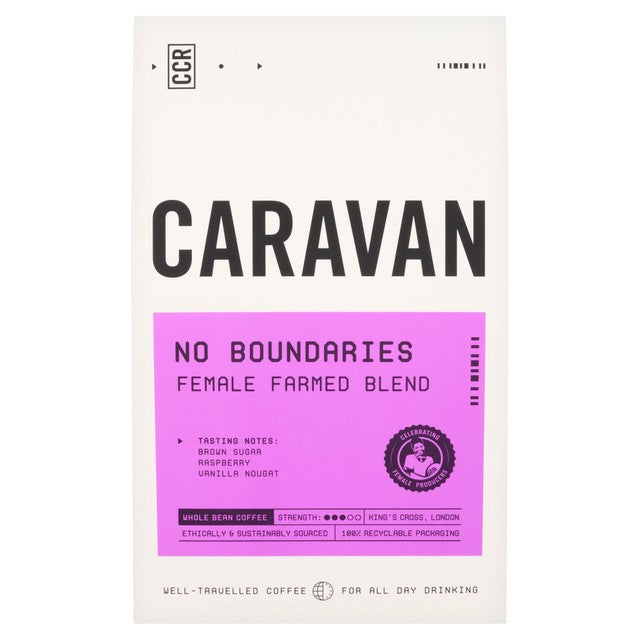 Caravan No Boundaries whole bean coffee 200g - British product