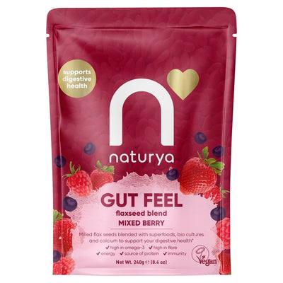 Naturya Gut Feel Mixed Berry Flaxseed and Chia Blend 240g