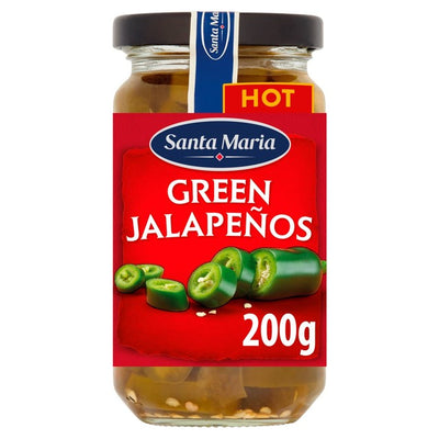 Santa Maria Green Jalapeños Pickled Peppers 200g