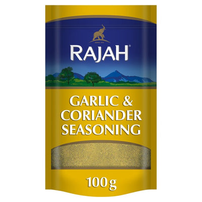 Poudre d'assaisonnement Rajah à l'ail et à la coriandre 100g