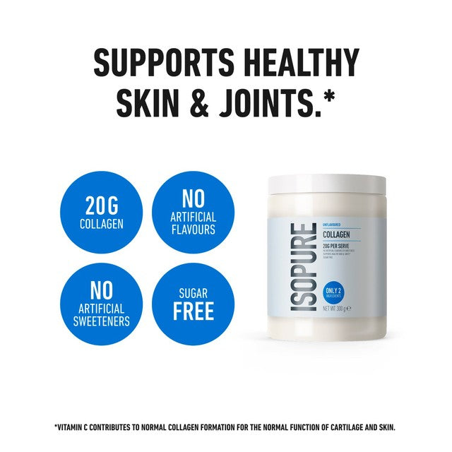 Isopure unflavoured collagen powder 300g, UK version
