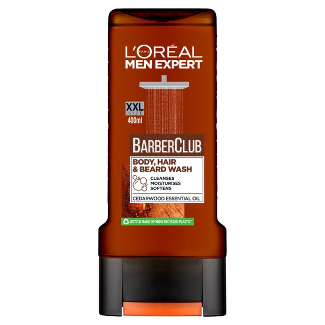 L'Oreal Men Expert Barber Club Shower Gel 400ml, UK version