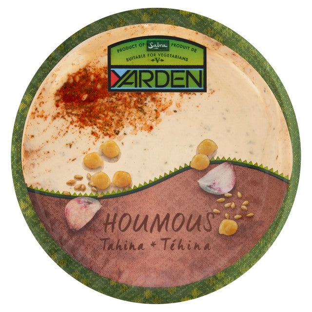 Yarden Houmous Tahina hummus dip 400g (British brand)