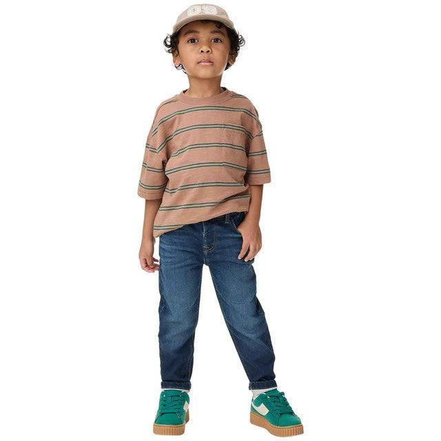 M&S boys skinny jeans dark denim 5-6 years, imported from the UK
