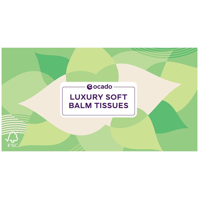 Ocado Luxury Soft Balm Tissues 72 pack, imported from the UK