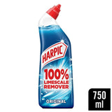 Harpic 100 Limescale Remover Toilet Cleaner Gel Fresh Scent 750ml