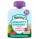 Heinz Baby Food Pear Raspberry  Yoghurt Immunity Support Fruit 7 Months Pouch 85g