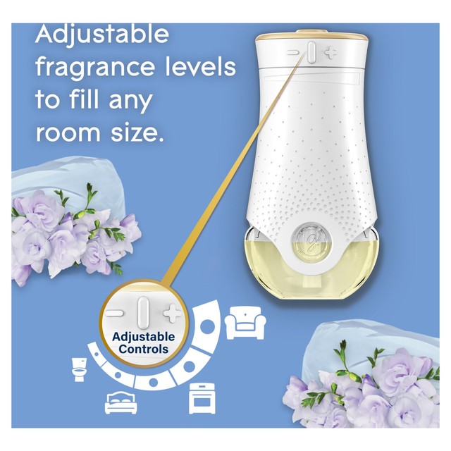 Glade Plug In Twin Refill Clean Linen electric scented oil air freshener 2 x 20ml, UK version