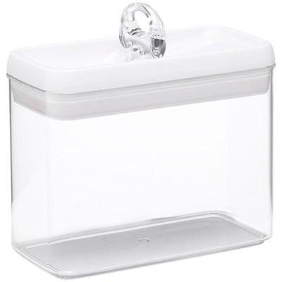 M&S Rectangular Flip-Tight Food Storage Container White Mix 1.8L