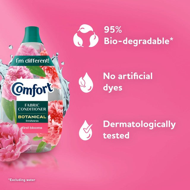 Comfort Botanical Fabric Conditioner First Blooms 570ml - British product