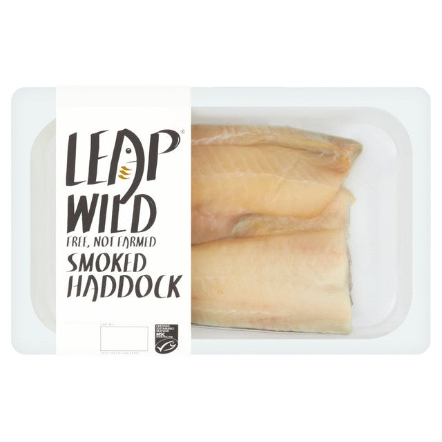 LEAP smoked haddock fillets 240g, UK version