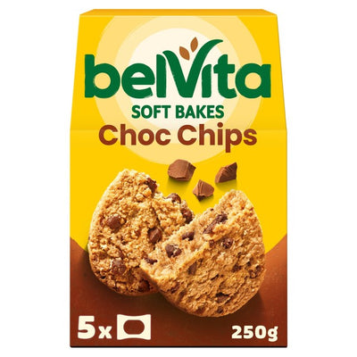 Belvita Sjokoladebiter myke bakverk frokostkjeks
